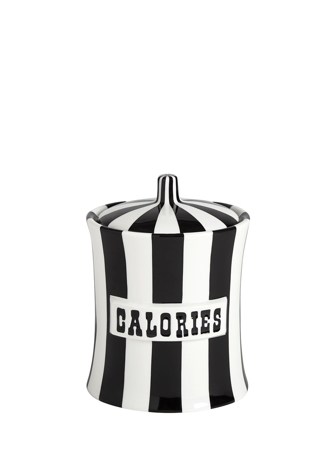 Jonathan Adler Vice Calories Canister In Black