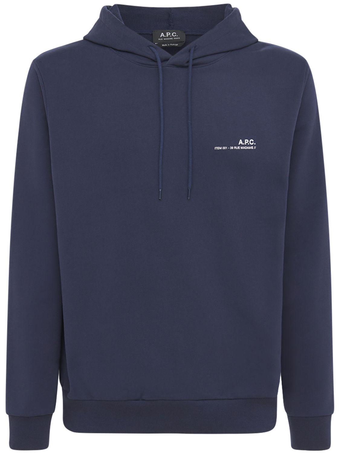 Sweat-shirt En Coton À Capuche - A.P.C. - Modalova