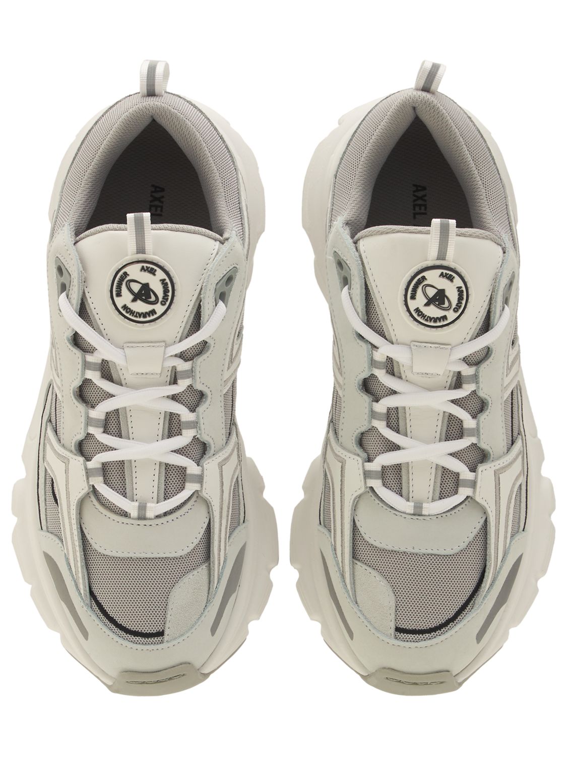 Shop Axel Arigato Marathon R-trail Sneakers In White