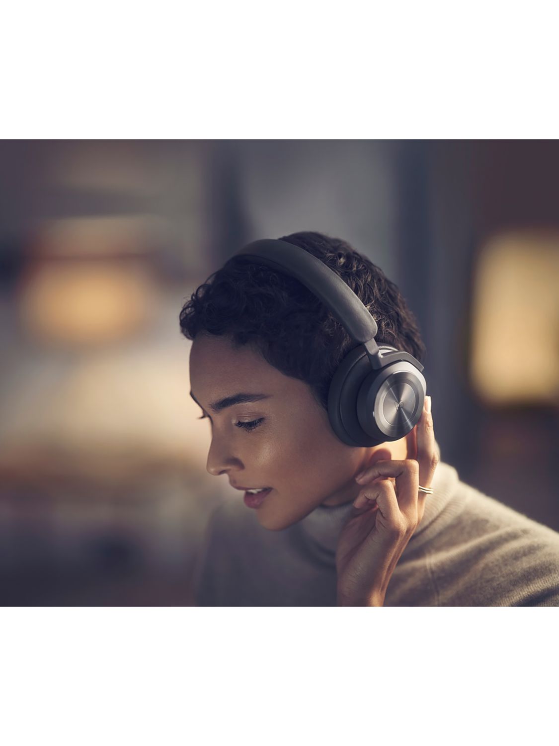 Shop Bang & Olufsen Beoplay Hx Headphones In Black