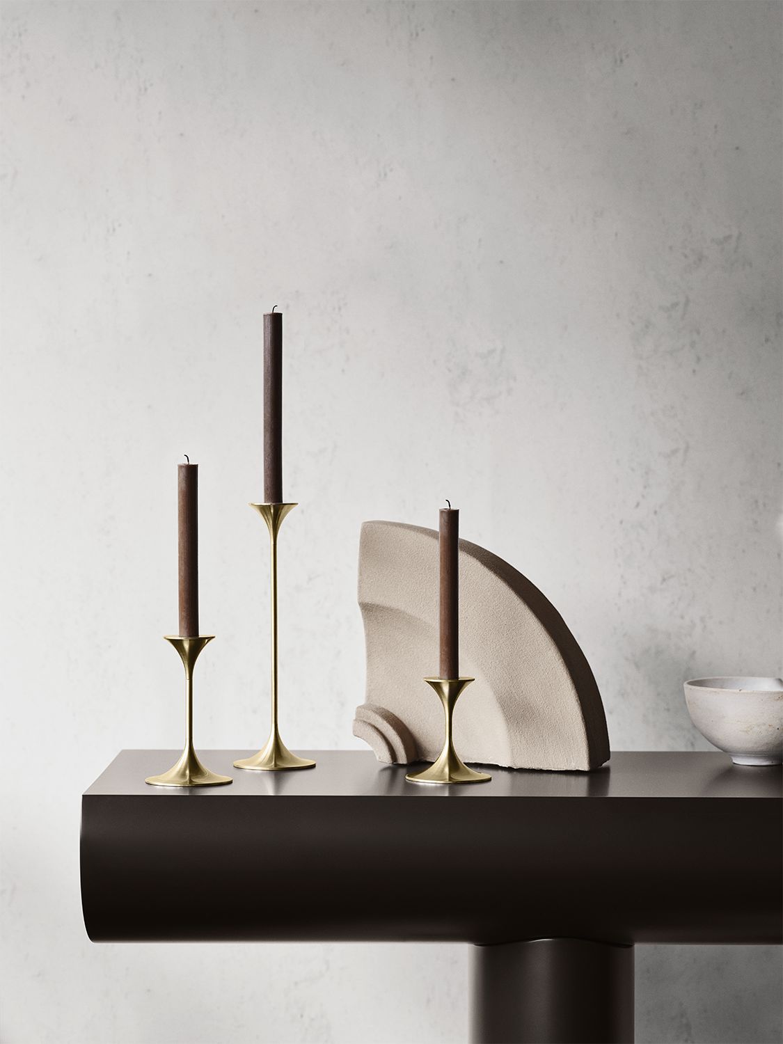 Shop Karakter Jazz Candle Holders In Gold