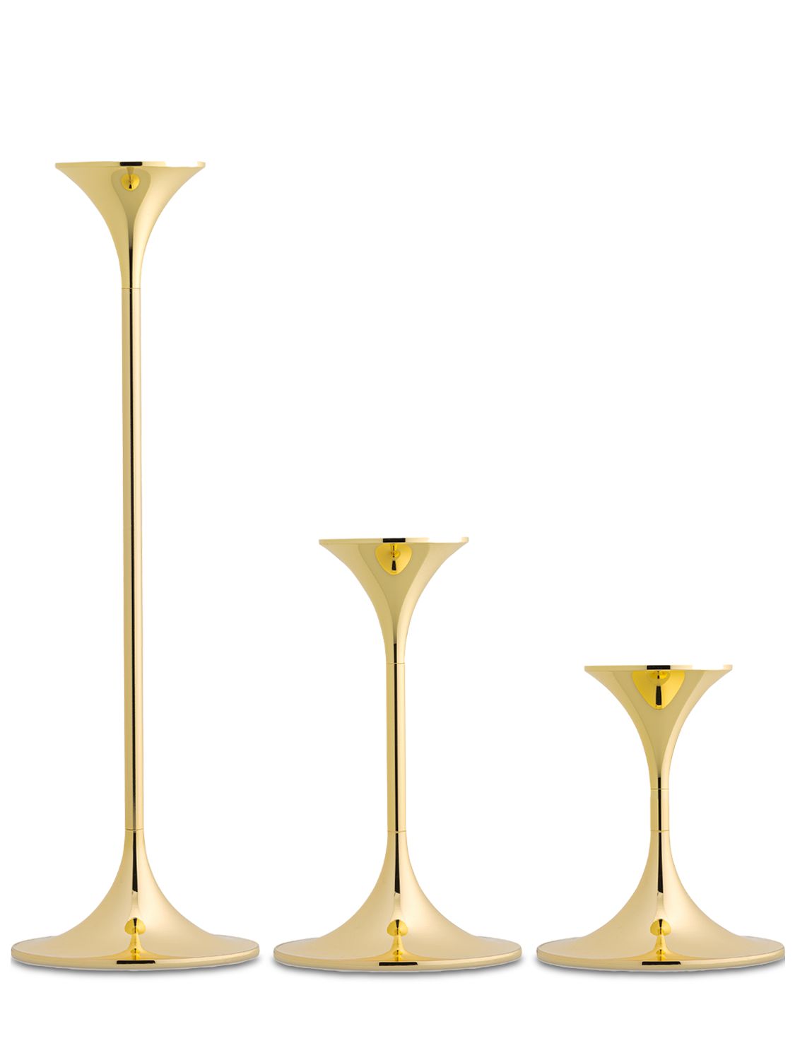 Shop Karakter Jazz Candle Holders In Gold