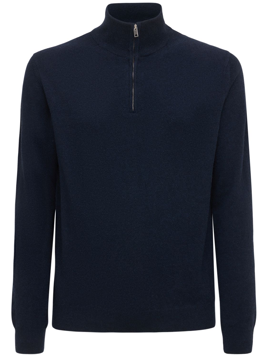 Pull-over Zippé En Cachemire À Col Roulé - ANNAGRETA - Modalova