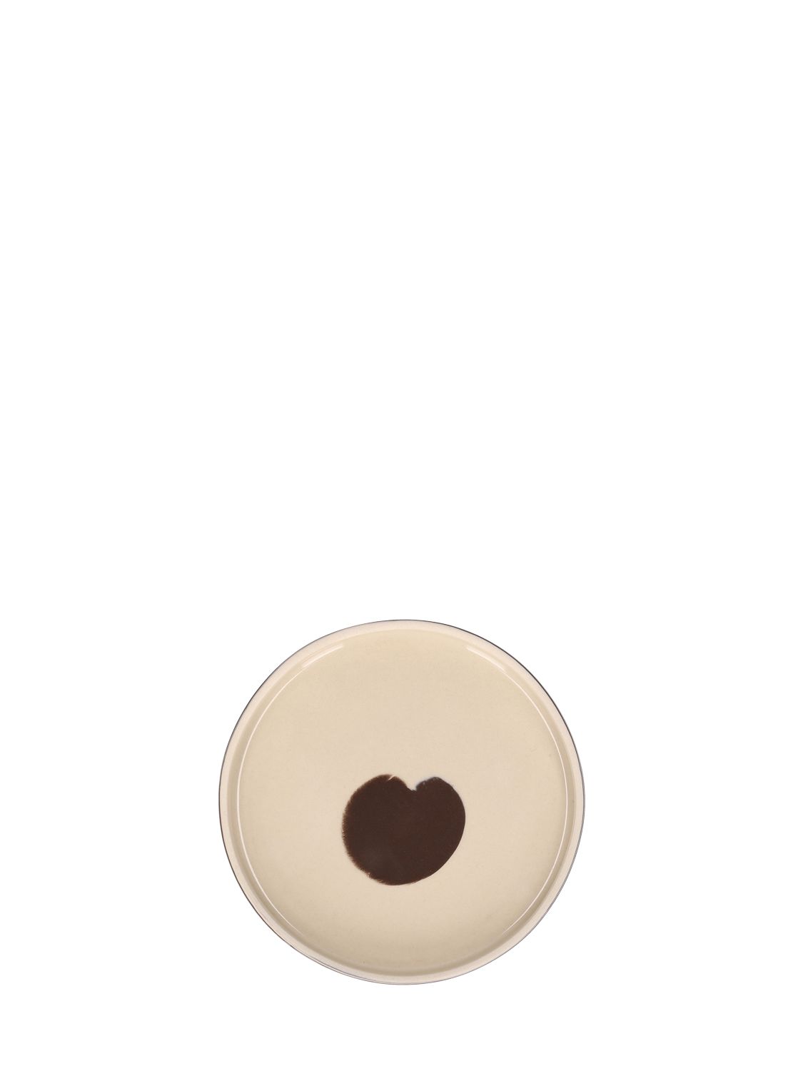 Shop Ferm Living Inlay Cup & Saucer In Beige