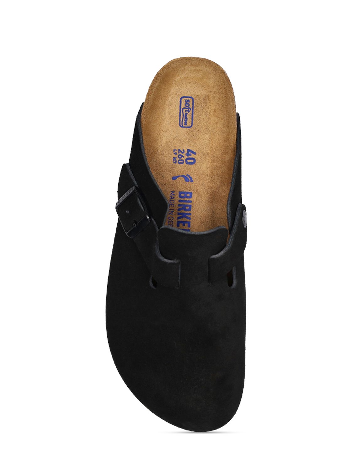 Birkenstock Boston Soft Suede Mules