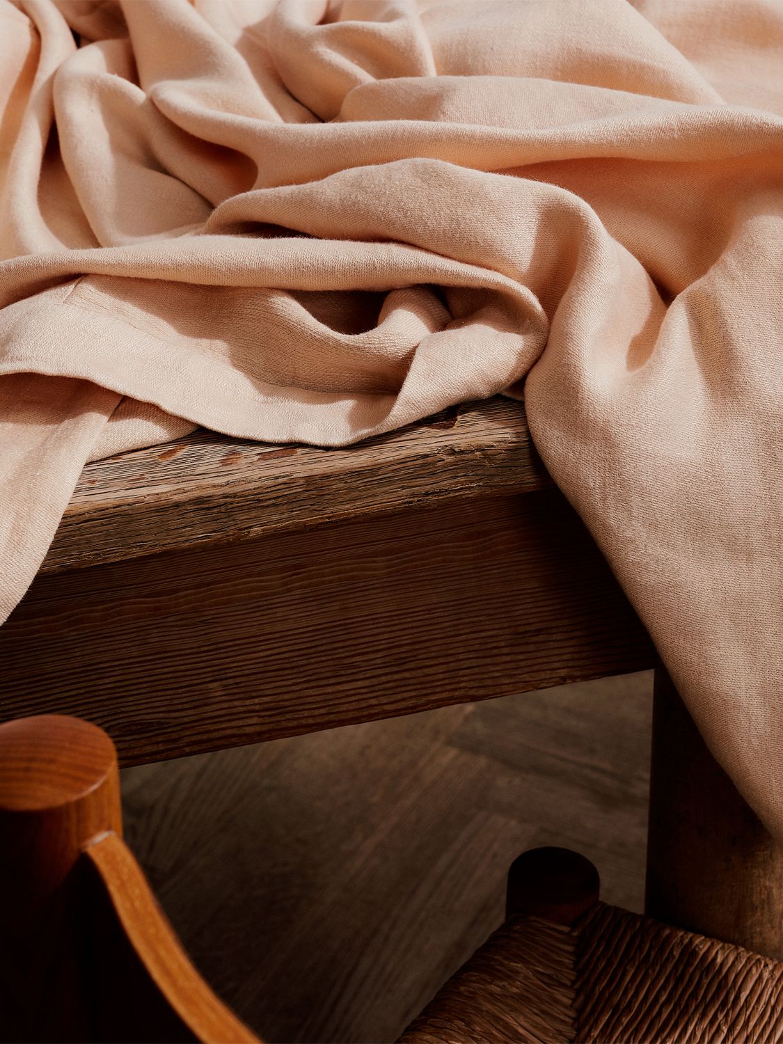 Tekla Linen Tablecloth In Beige