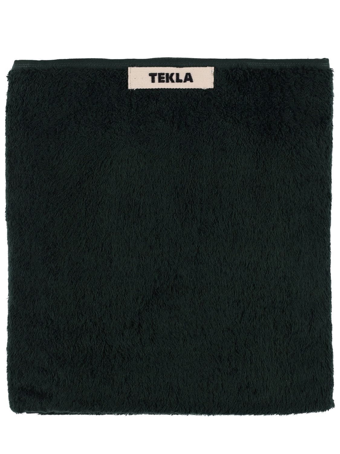 Tekla Set Of 3 Organic Cotton Towels In Green