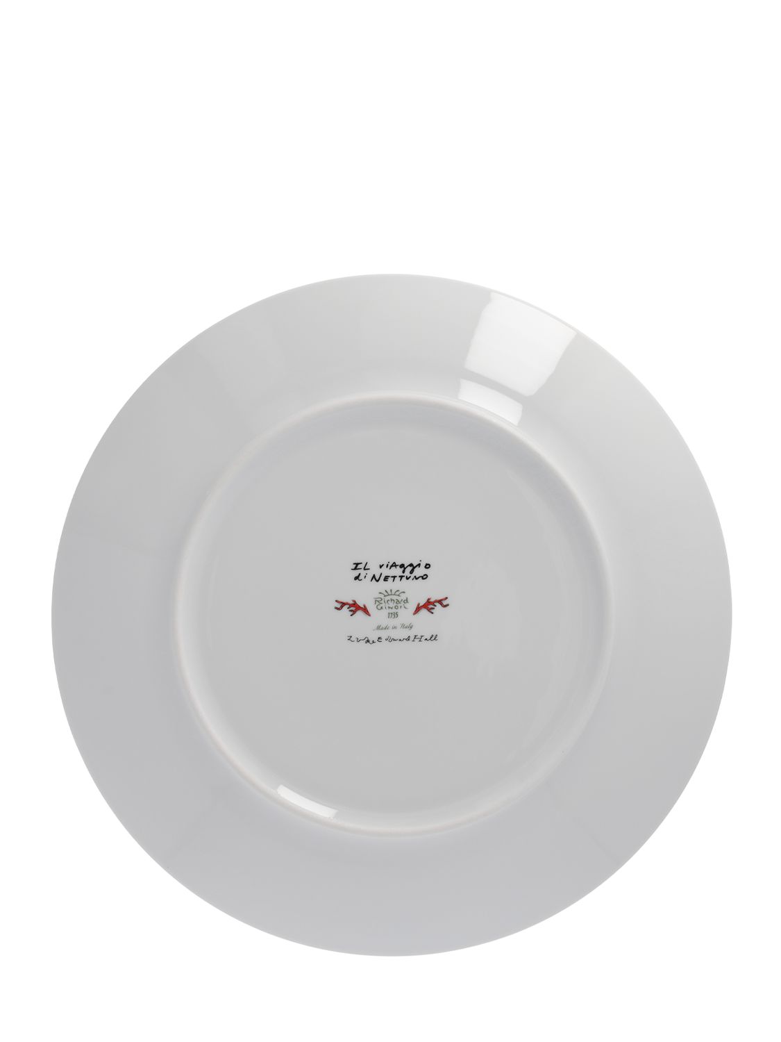 Ginori 1735 33cm Moss Green Plate In Green
