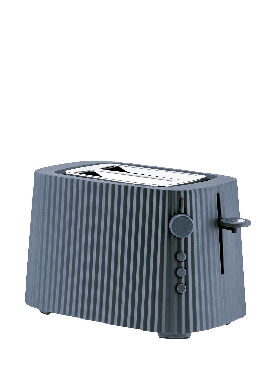 Alessi Plissé Toaster In Grey