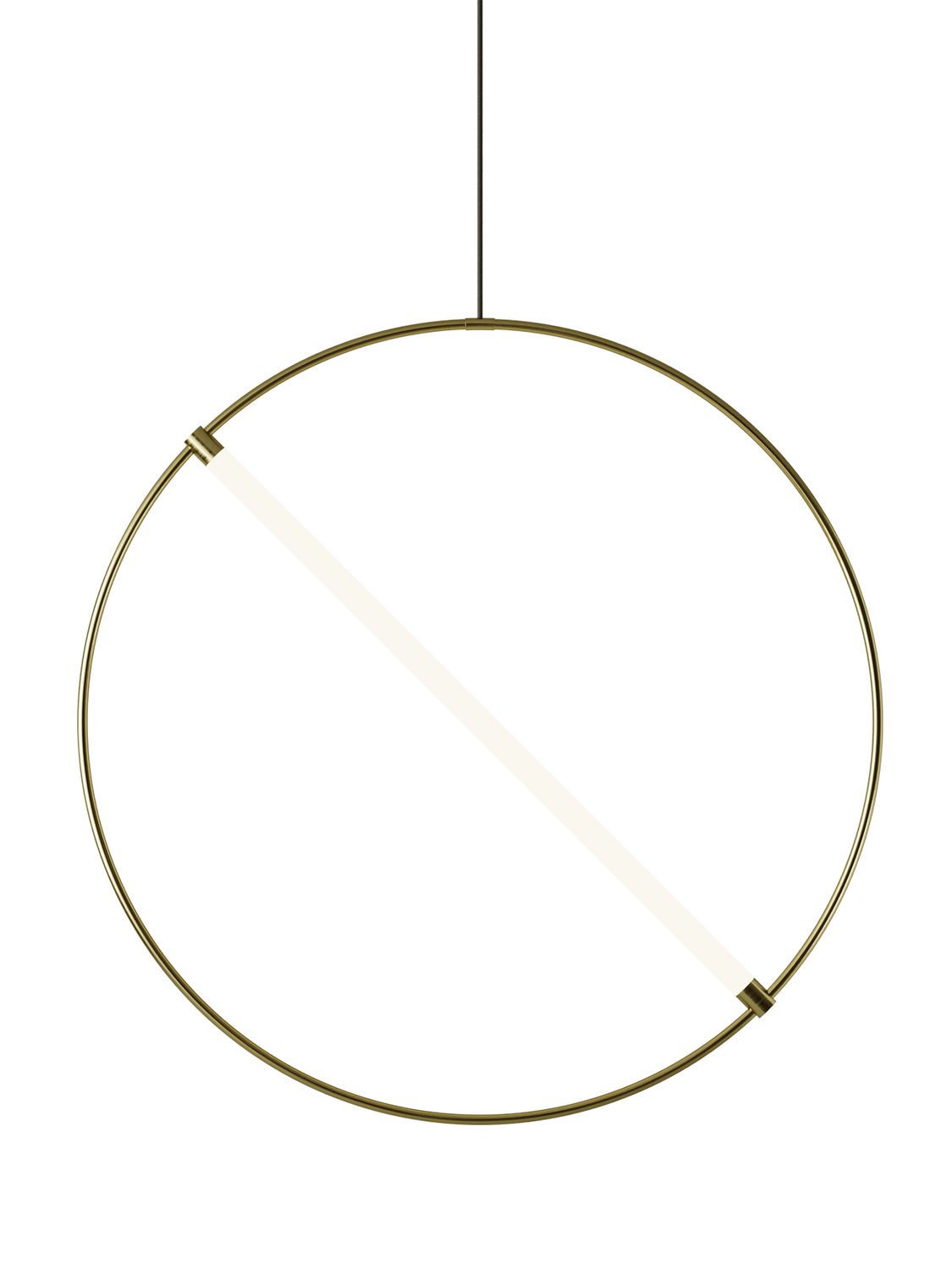 Edizioni Ed046 Pendant Lamp In Gold