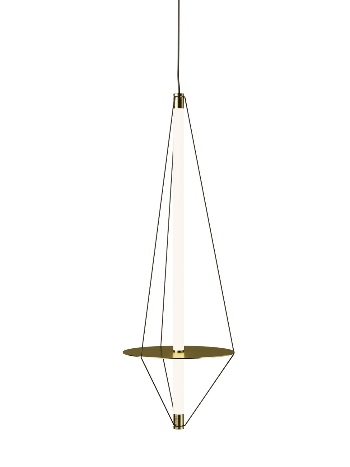 Edizioni Ed054 Pendant Lamps In Gold