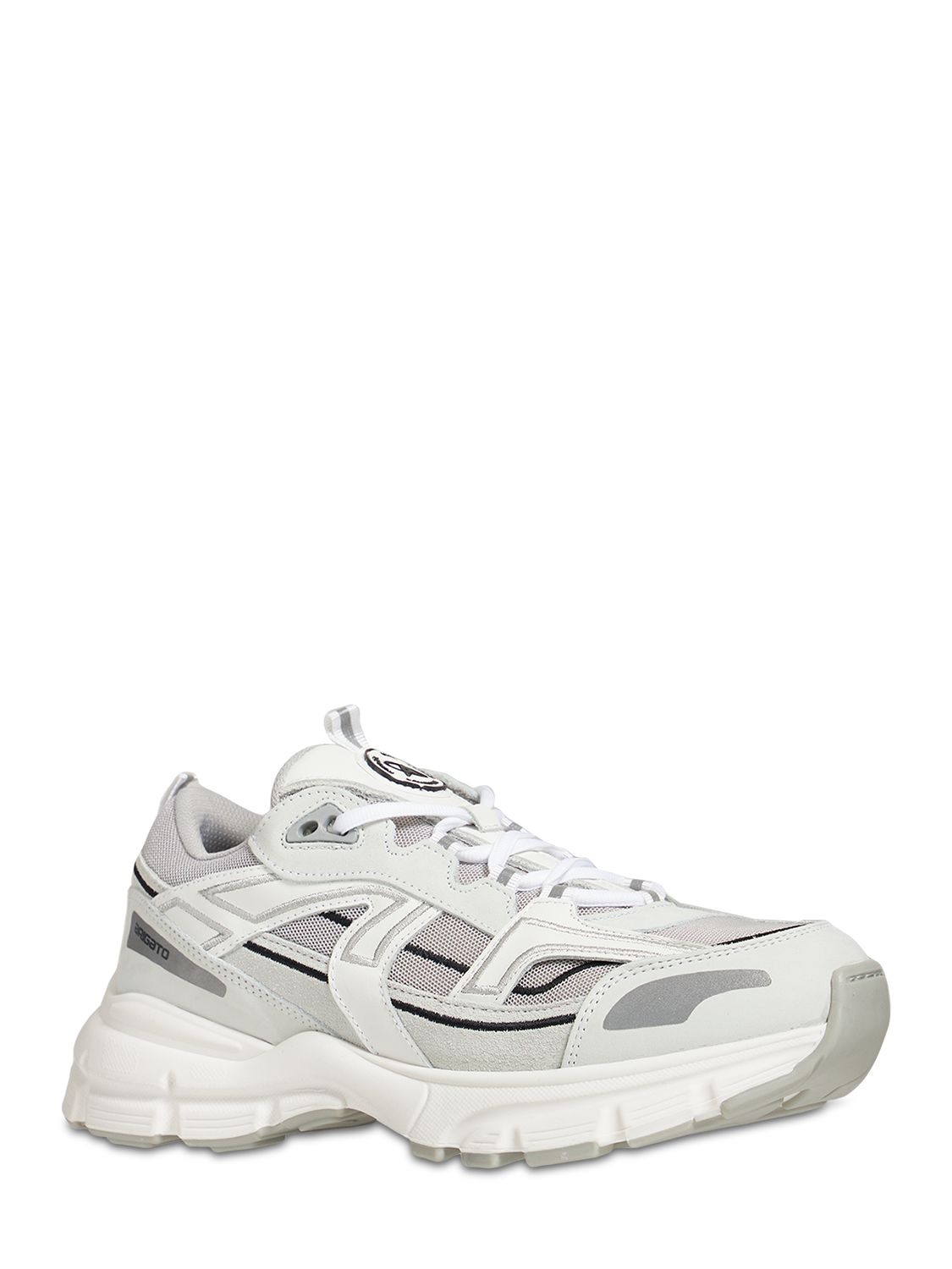 Shop Axel Arigato Marathon R-trail Sneakers In White