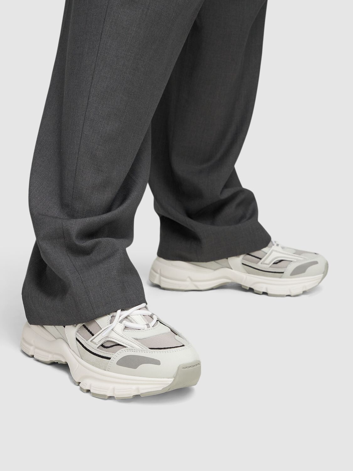 Shop Axel Arigato Marathon R-trail Sneakers In White