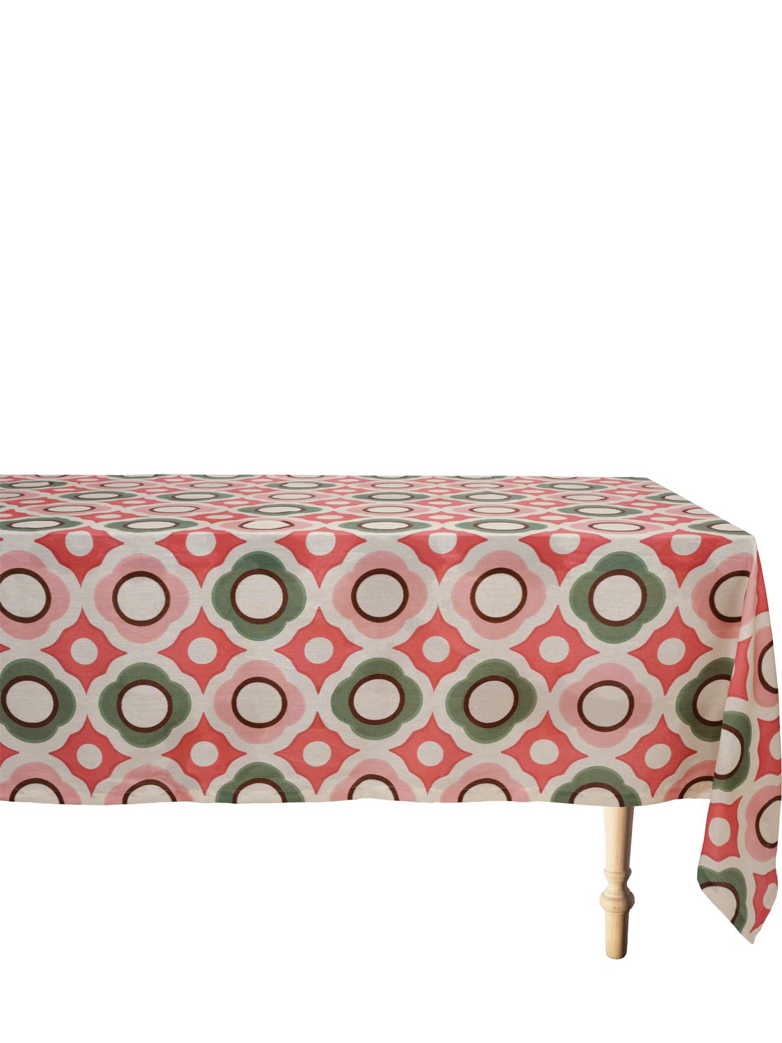 Cabana Cosima Rectangular Tablecloth In Multicolor