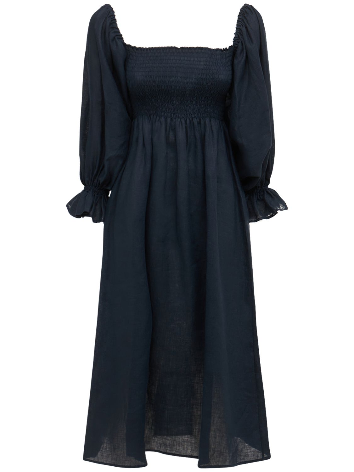 Robe Midi En Lin Atlanta - SLEEPER - Modalova
