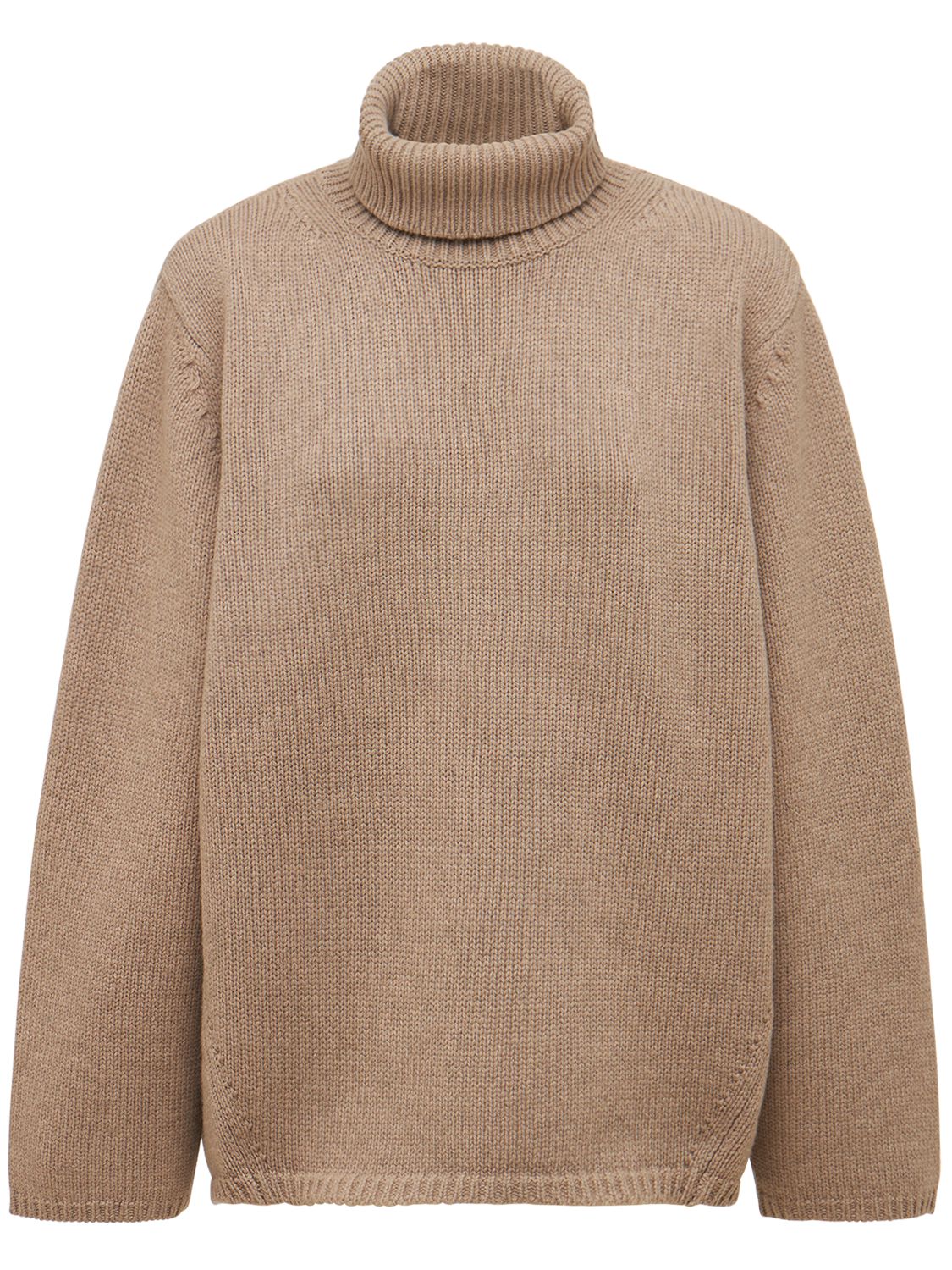 Wool & Cashmere Turtleneck Sweater