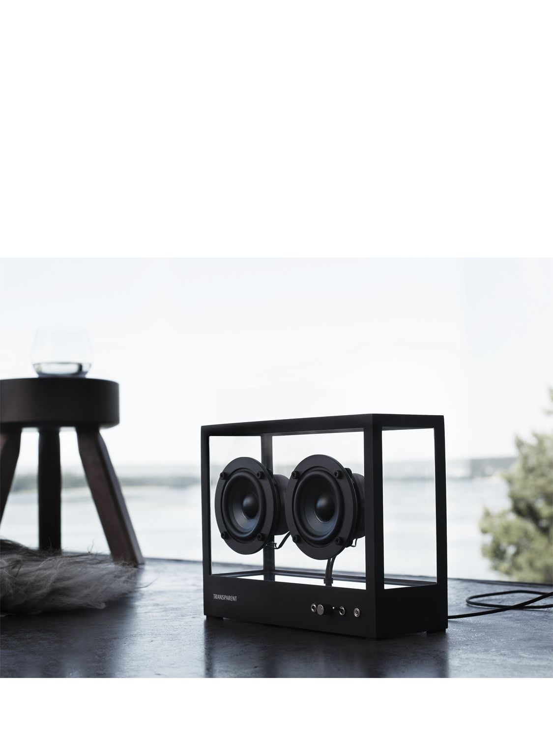 Small Transparent Speaker