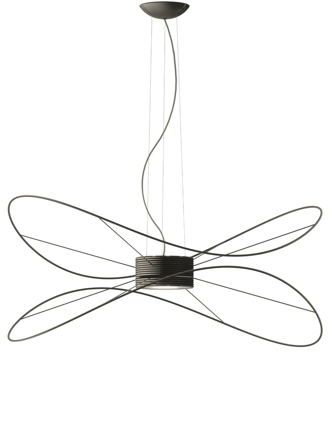 Axolight Hoops Pendant Lamp In Black