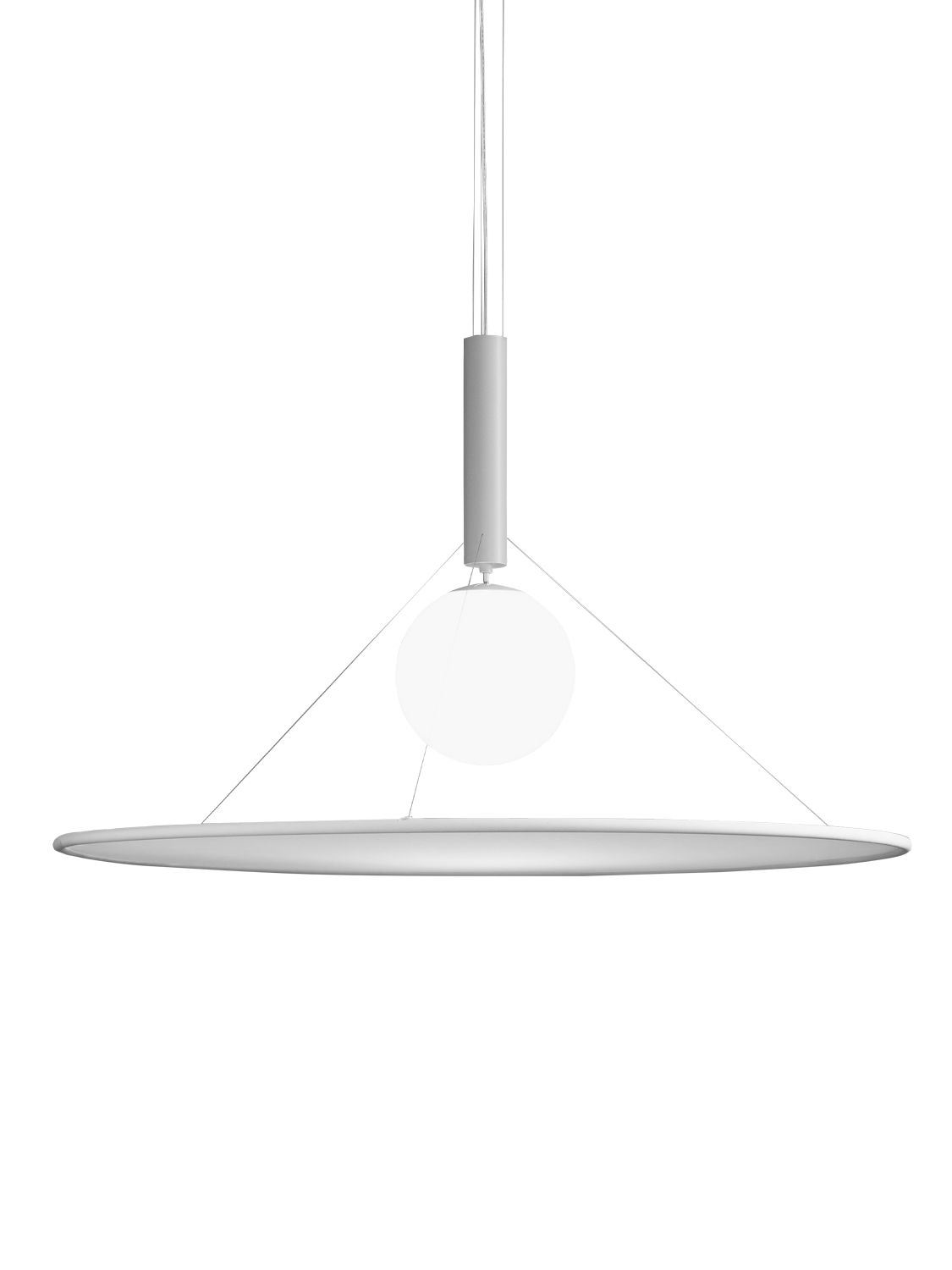 Axolight Manto Pendant Lamp In Gray