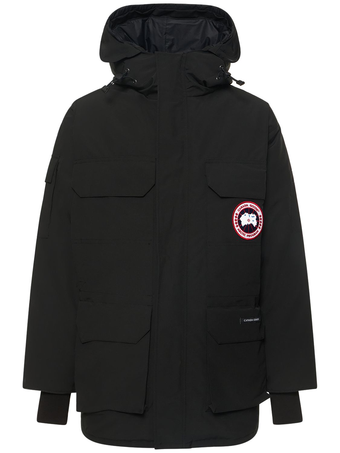 Canada Goose Daunenparka Aus Baumwollmischung „expedition“ In Black