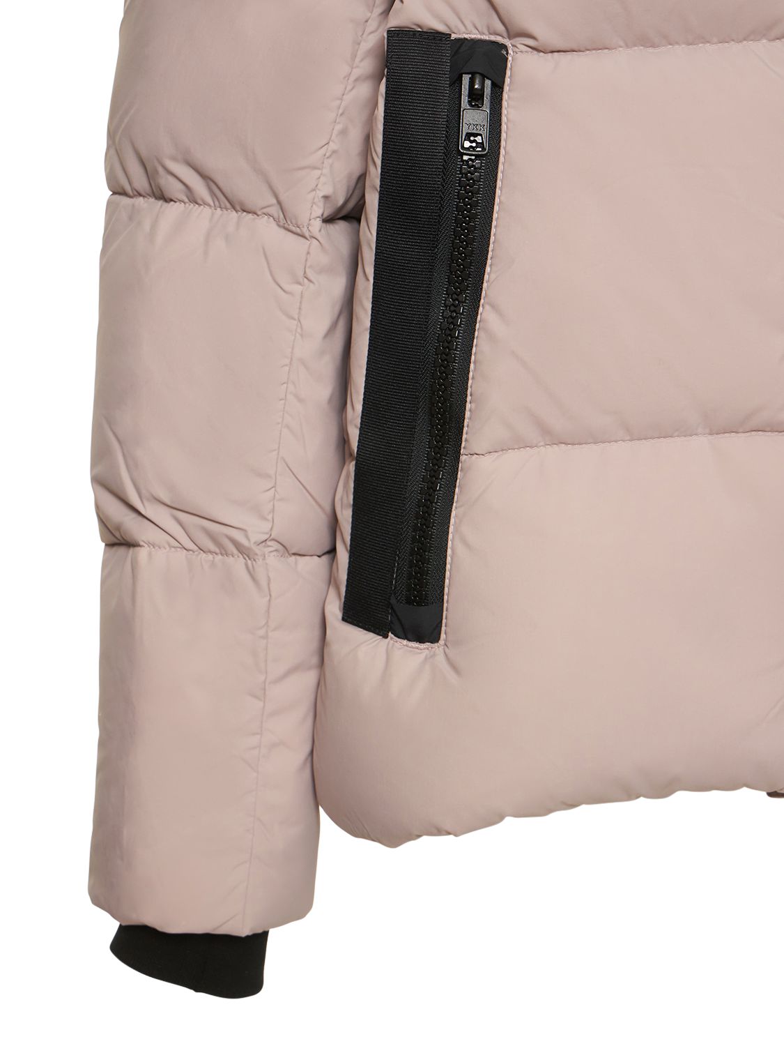 Shop Canada Goose Junction Recycled Nylon Down Parka In Lucent Rose