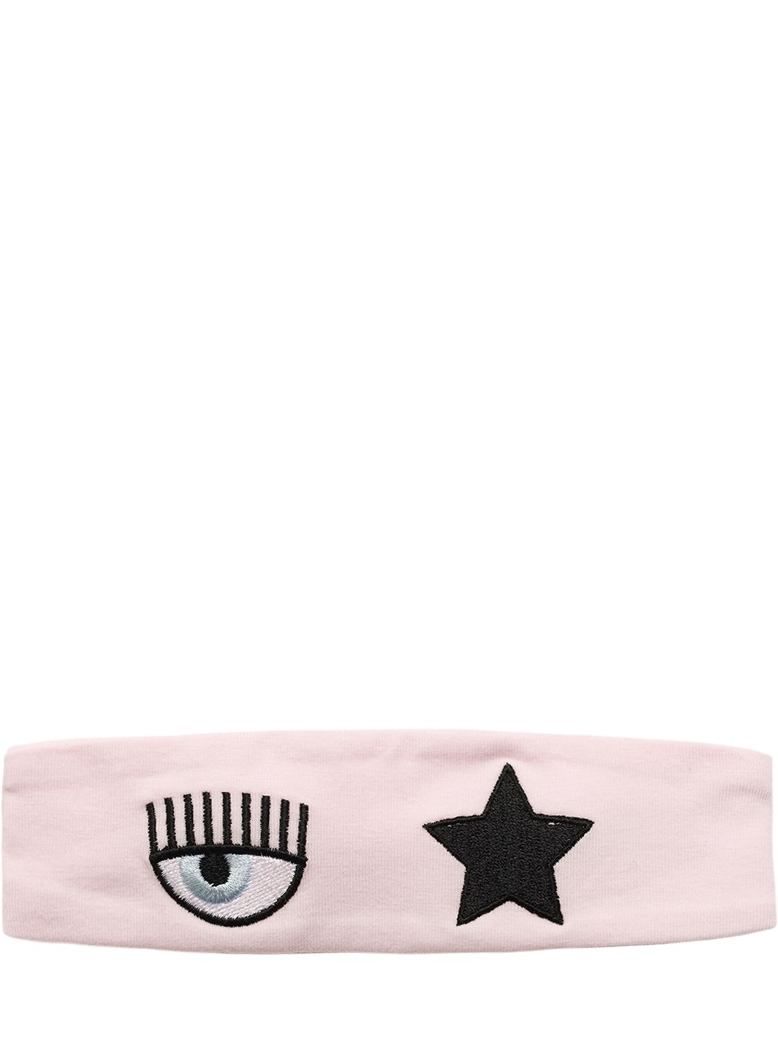 CHIARA FERRAGNI Eyestar Cotton Jersey Headband