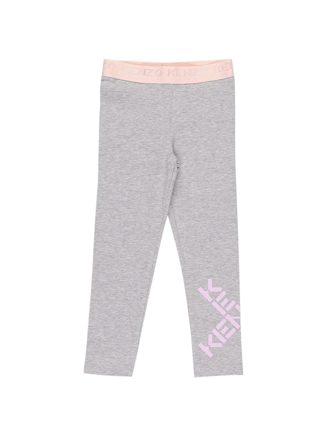 Logo Print Organic Cotton Leggings