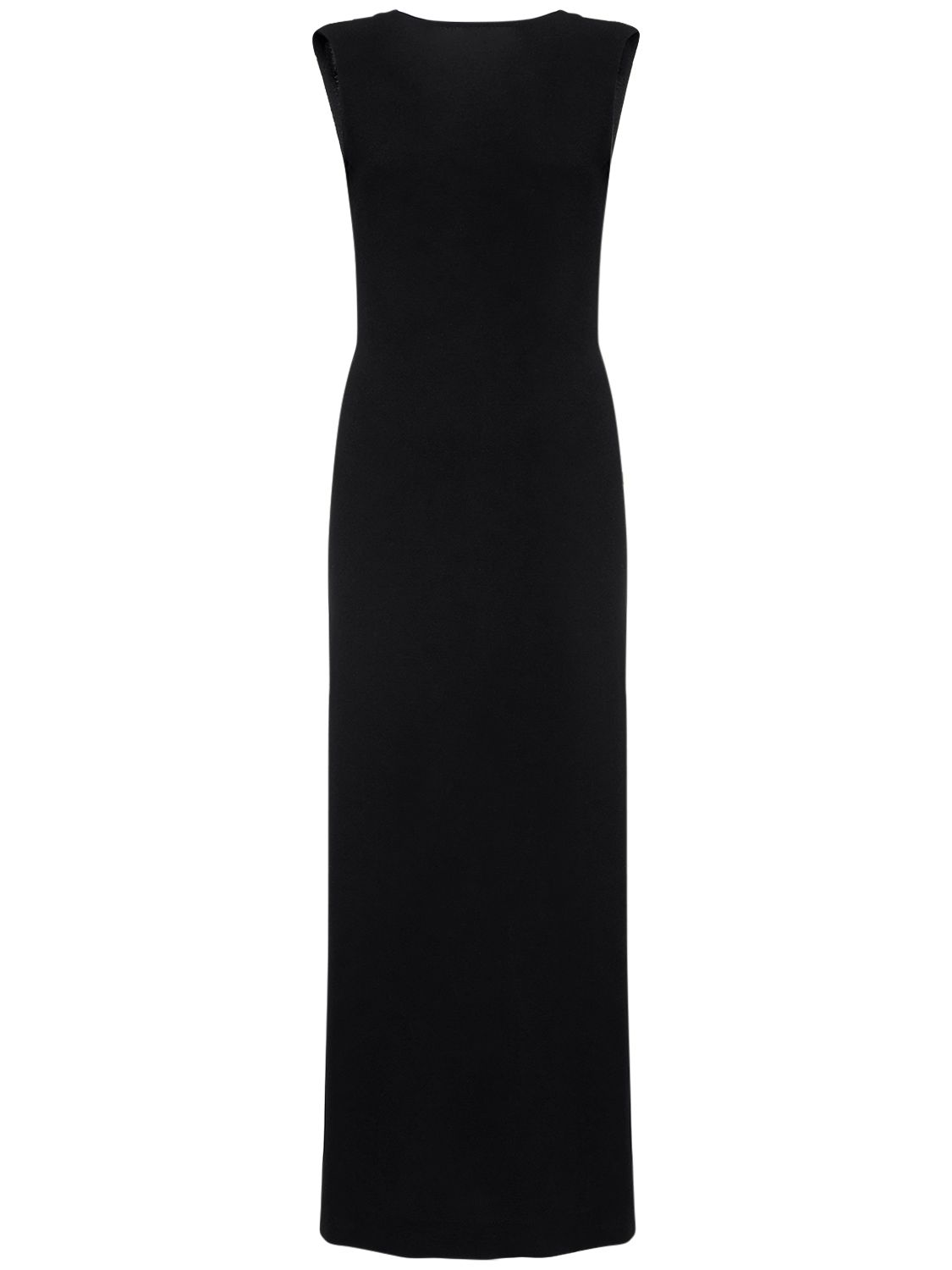 Robe Midi En Crêpe De Viscose Stretch - GAUCHERE - Modalova