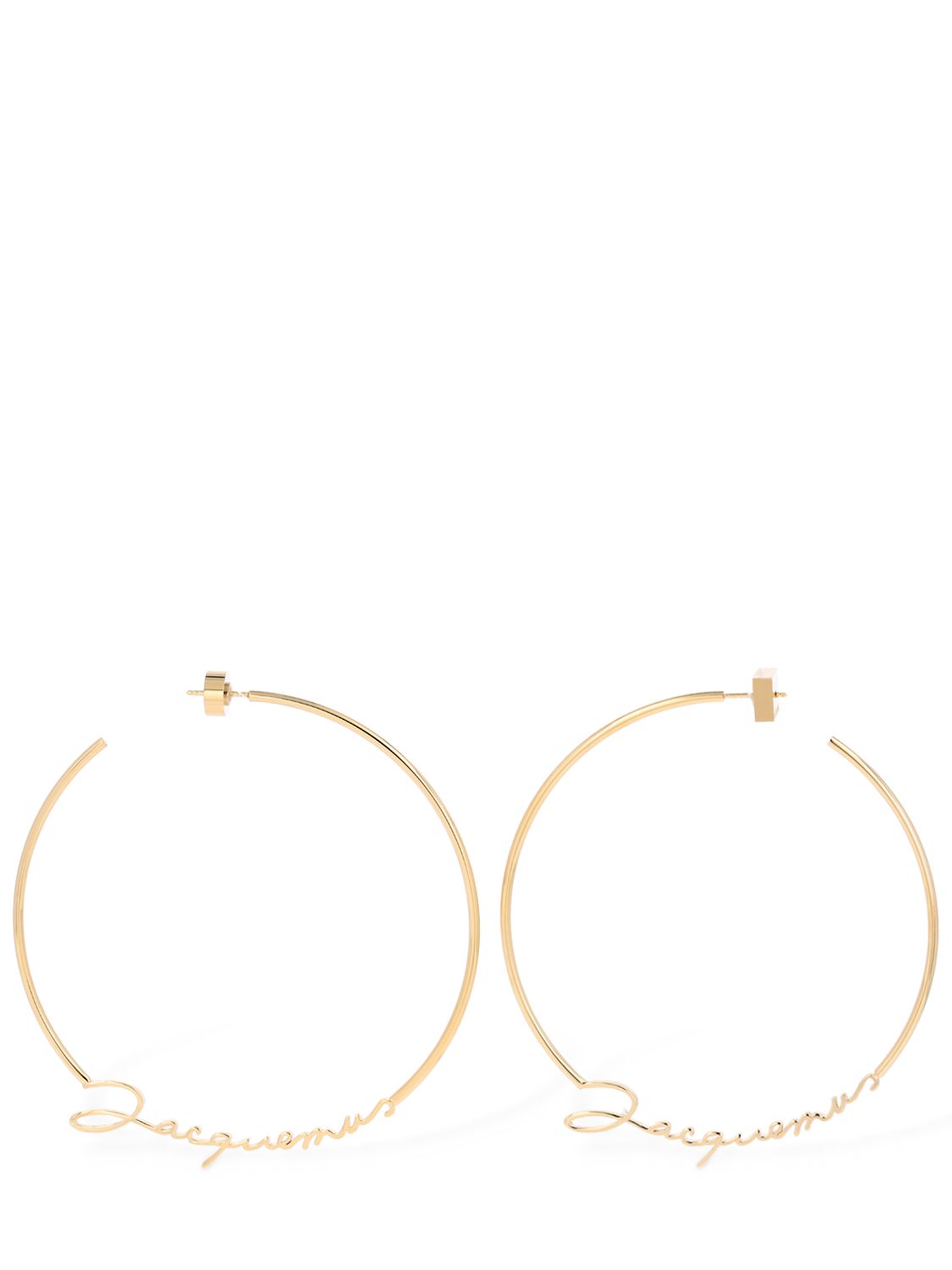 Les Creoles Jacquemus Big Hoop Earrings