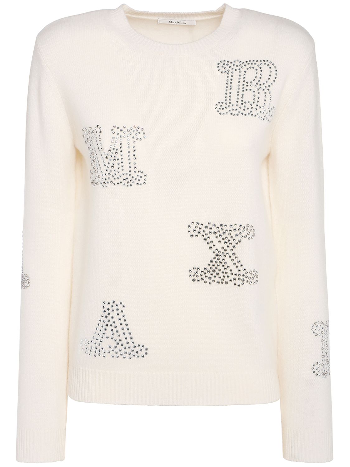 Pull-over En Cachemire À Logo Mia - MAX MARA - Modalova