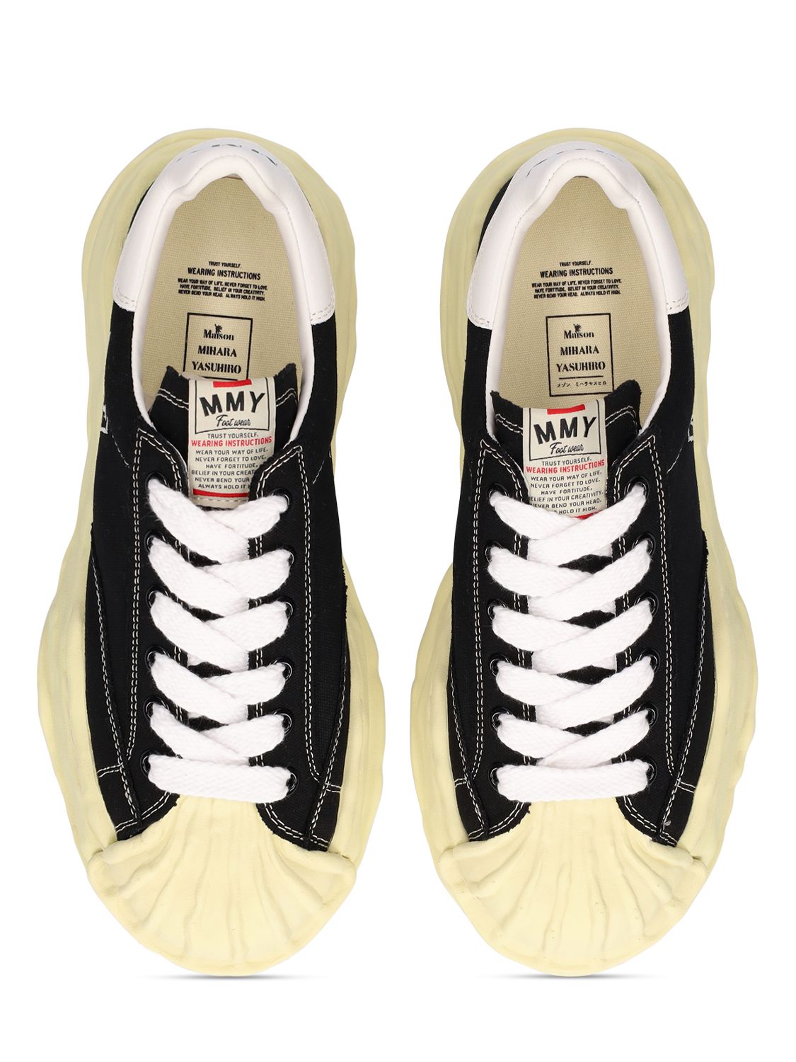 MIHARA YASUHIRO Blakey Low Canvas Vintage Sneakers | Smart Closet