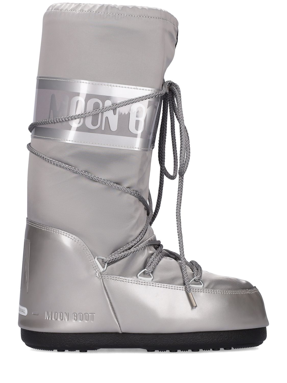 Moon Boot Glance Waterproof Nylon S In Silver