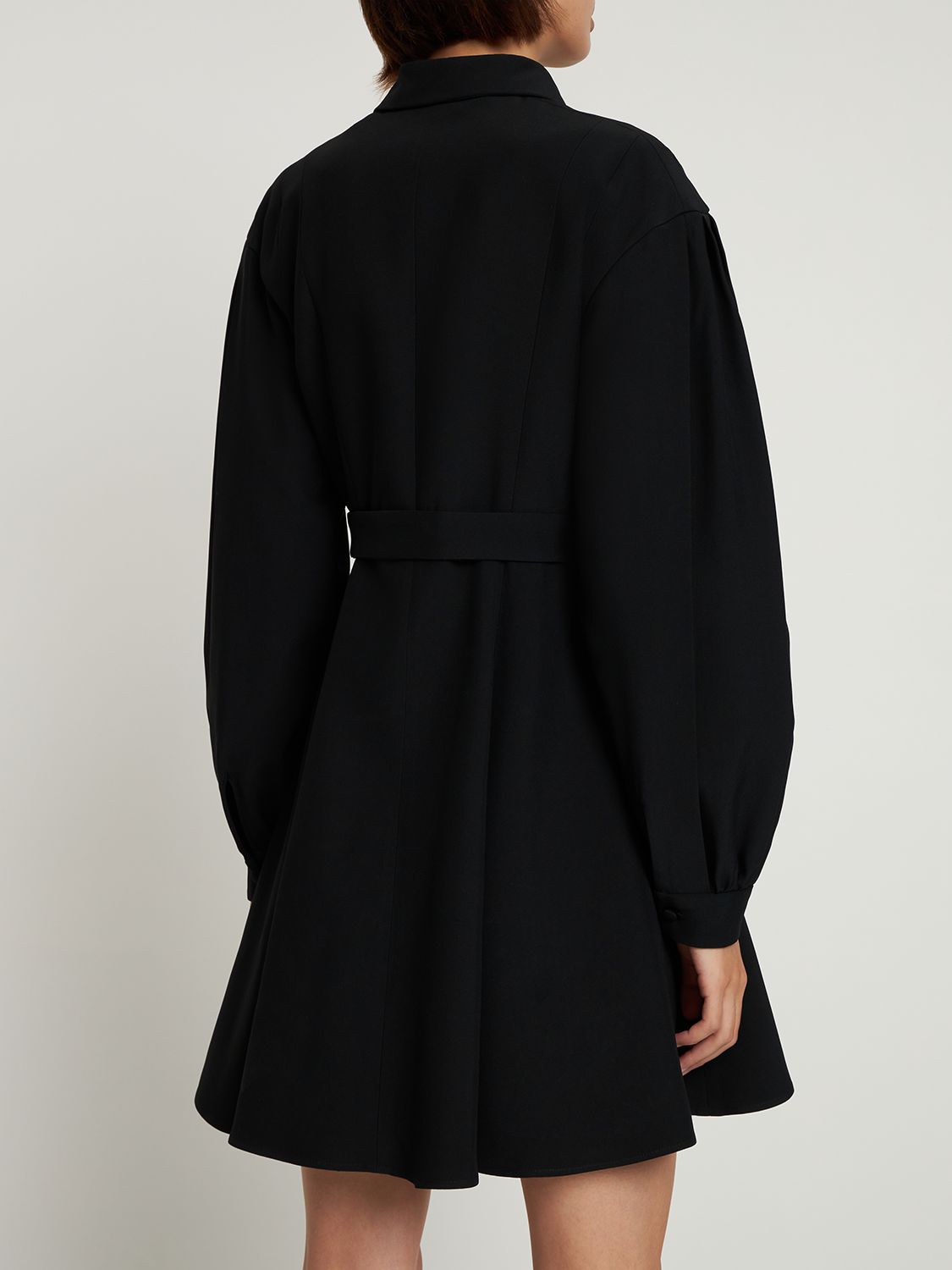 Long Sleeve Mini Shirt Dress