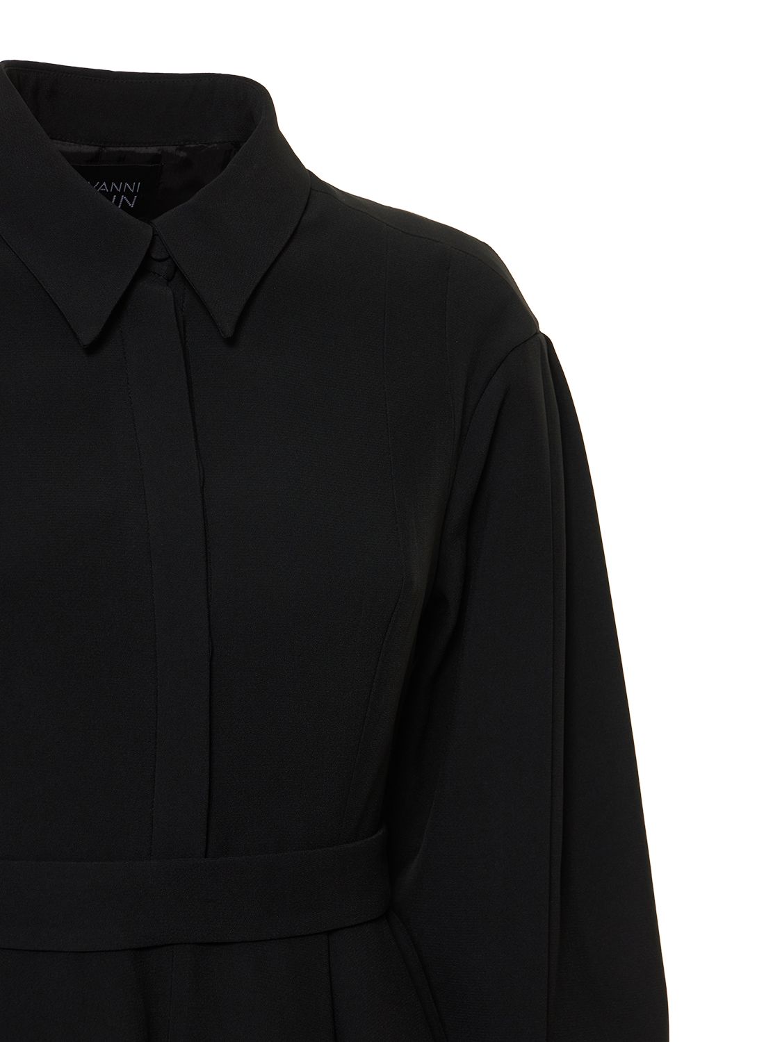 Long Sleeve Mini Shirt Dress
