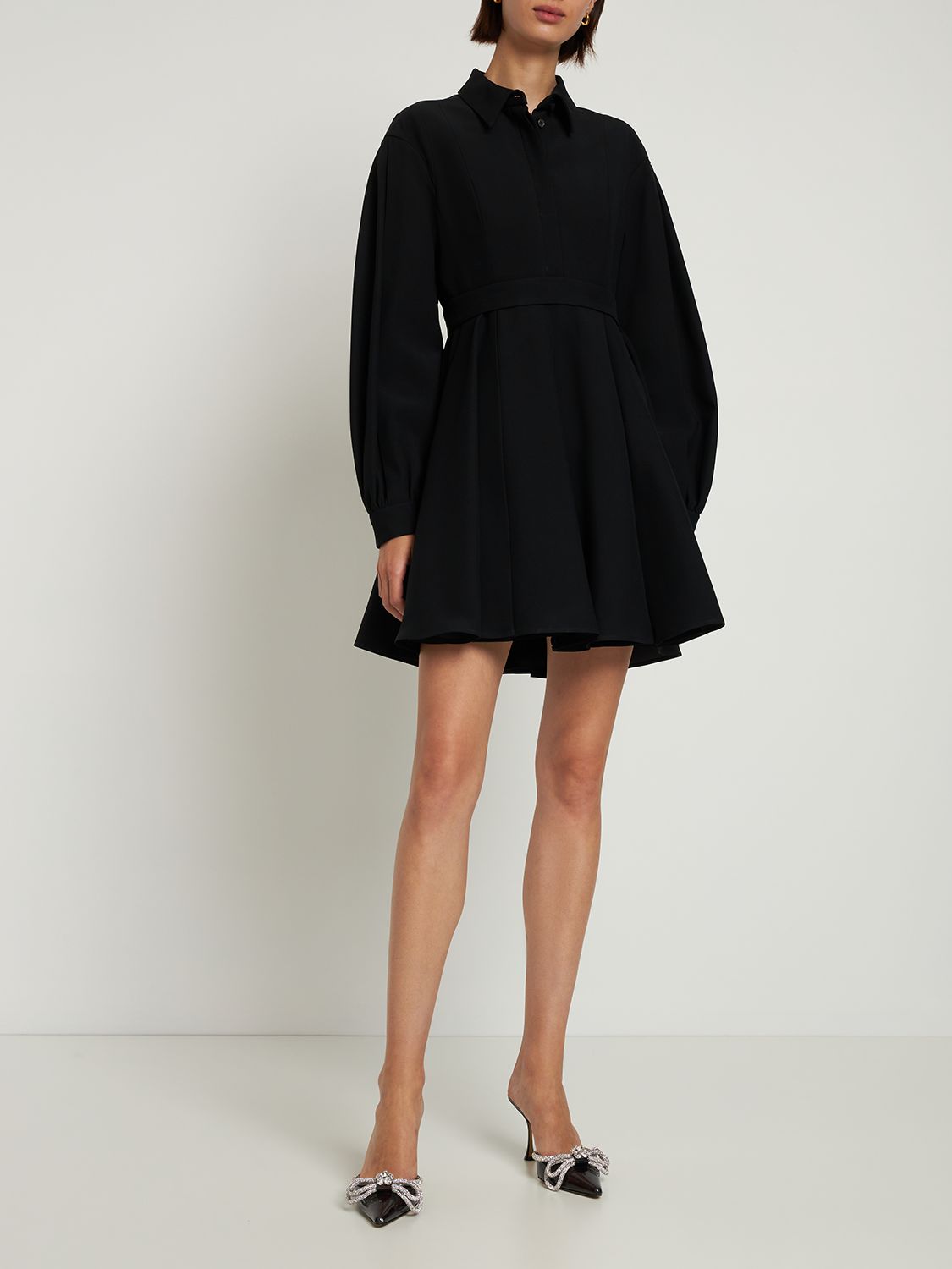Long Sleeve Mini Shirt Dress