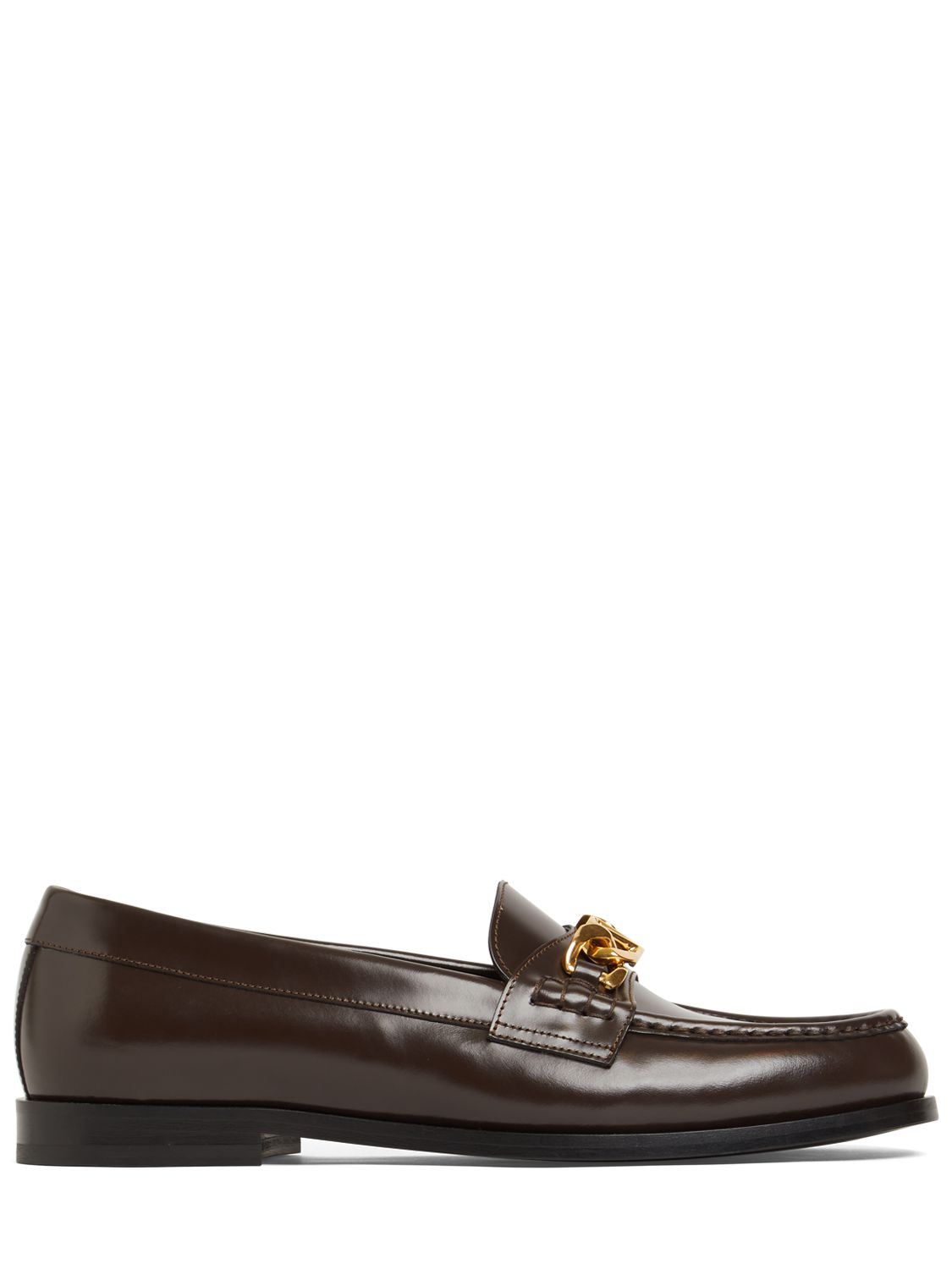 Mocassins En Cuir Chainlord - VALENTINO GARAVANI - Modalova