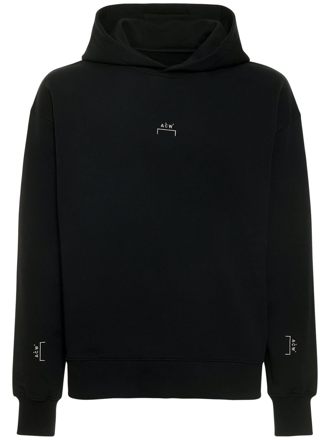 * Logo Embroidery French Terry Hoodie