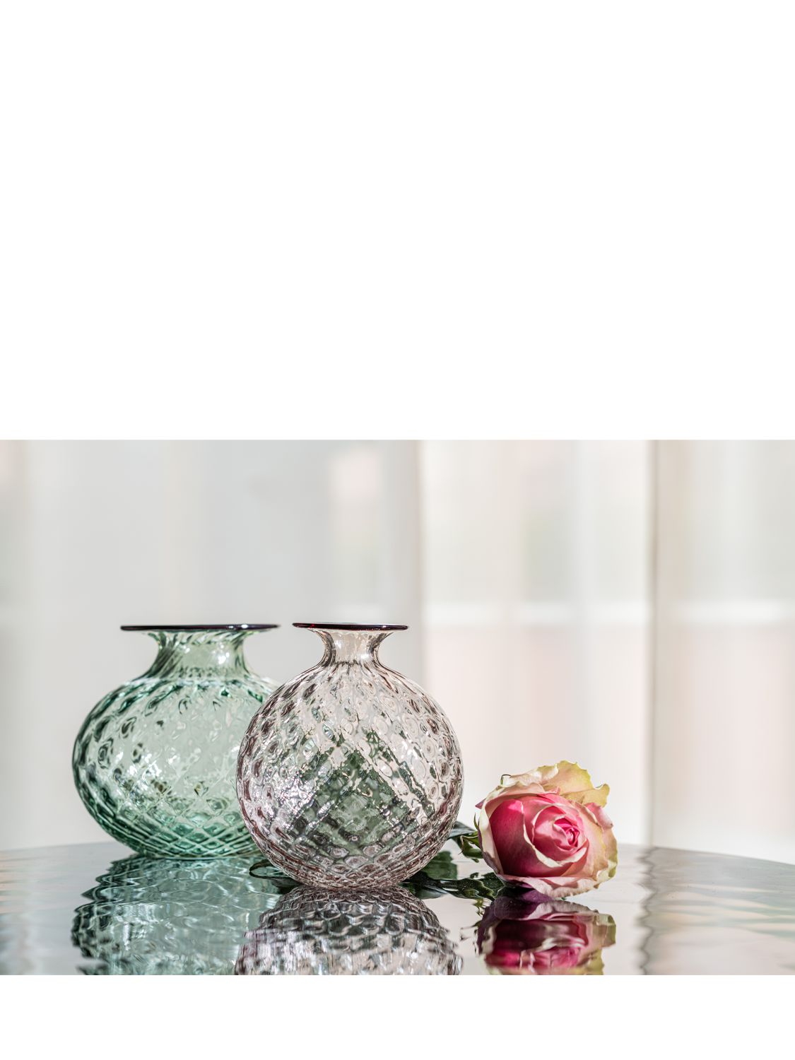 Shop Venini Monofiori Balloton Medium Vase In Pink