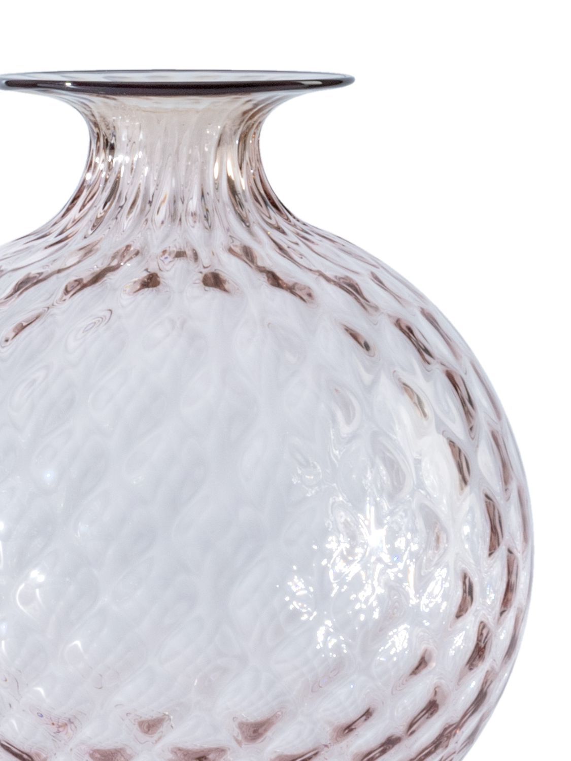 Shop Venini Monofiori Balloton Medium Vase In Pink