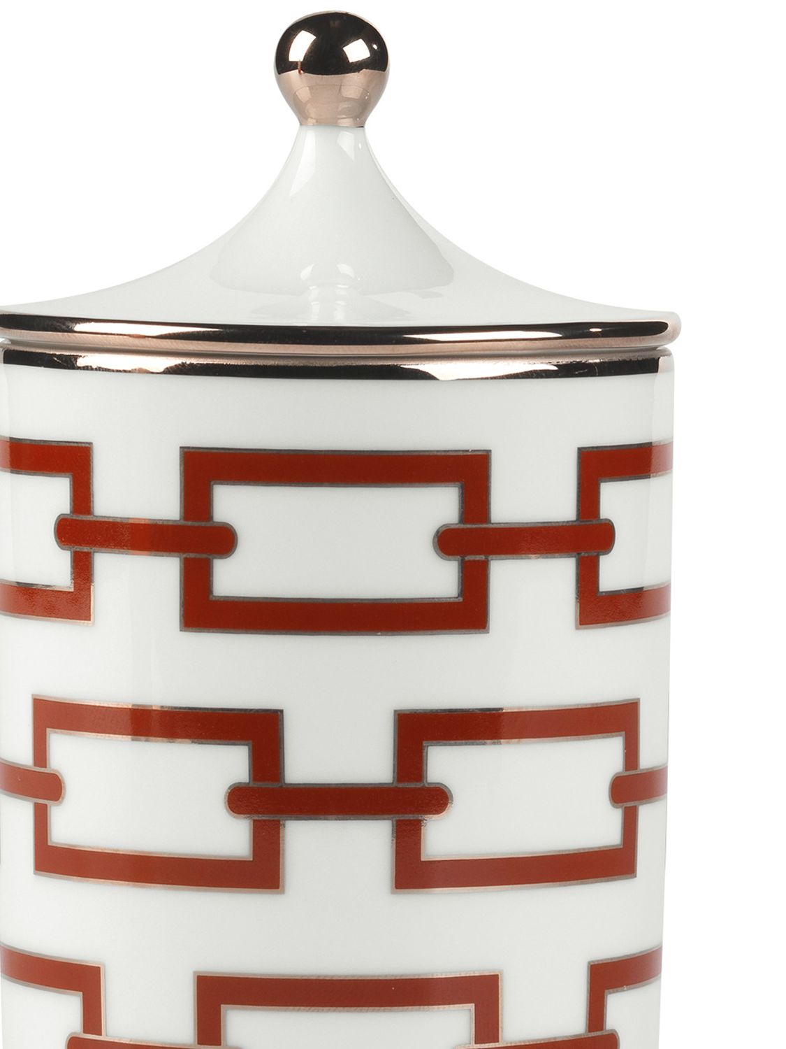 Ginori 1735 Catene Scarlatto Candle In Catene Scarlatt
