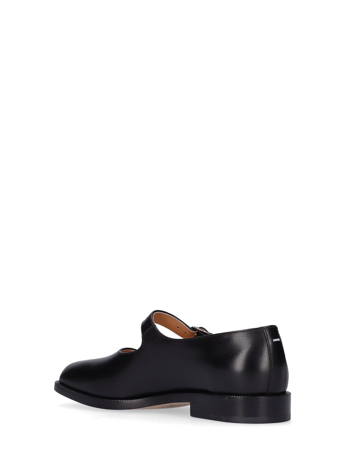MAISON MARGIELA 20MM TABI LEATHER MARY JANE FLATS 