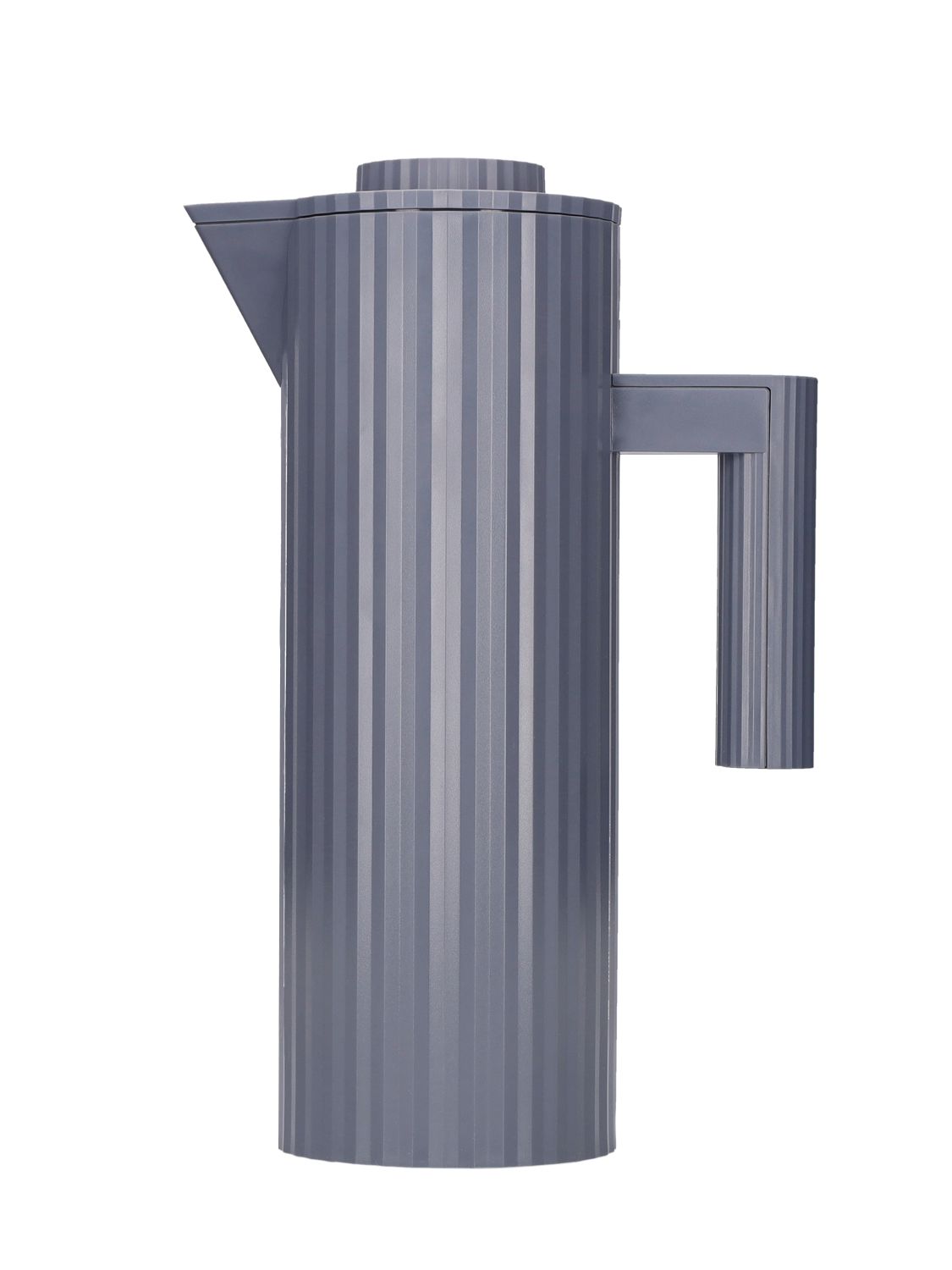 Alessi Plissé Insulated Pitcher In Gray