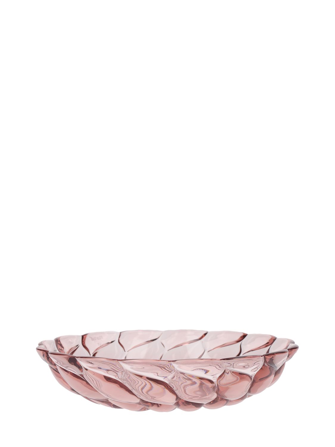 Shop Kartell Set Of 4 Jellies Family Plates In Pink