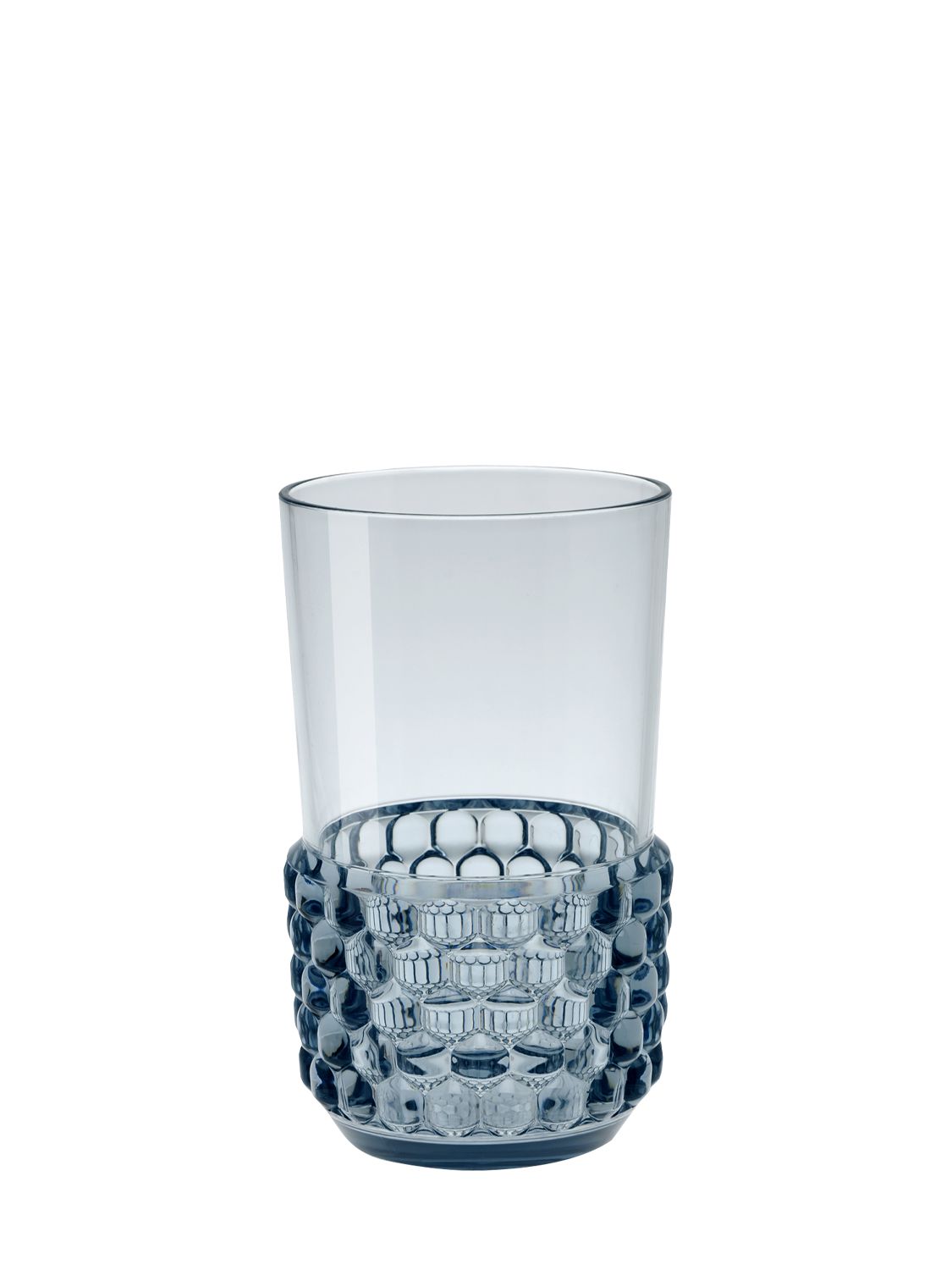 Kartell Jellies Long Drink 4-piece Glass Set In Blue
