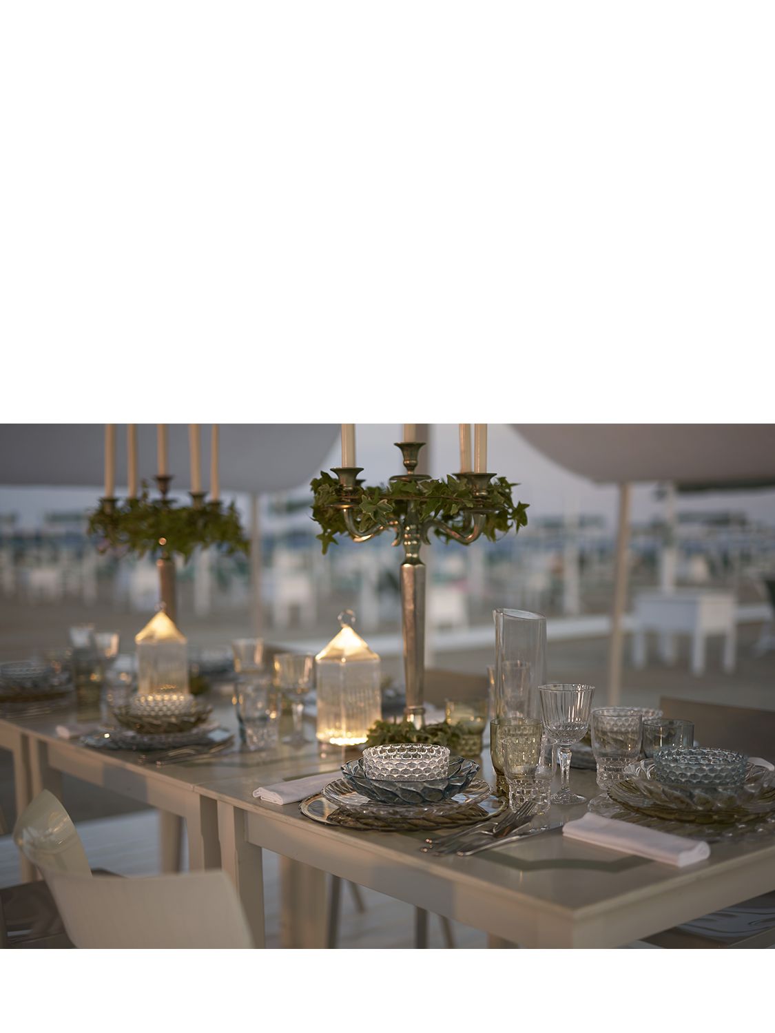 Shop Kartell Set Of 4 Water Glasses In Transparent