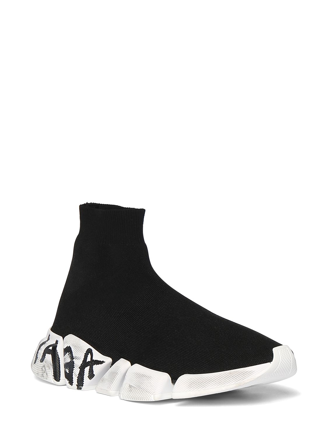 BALENCIAGA 30MM SPEED 2.0 LT KNIT SNEAKERS 