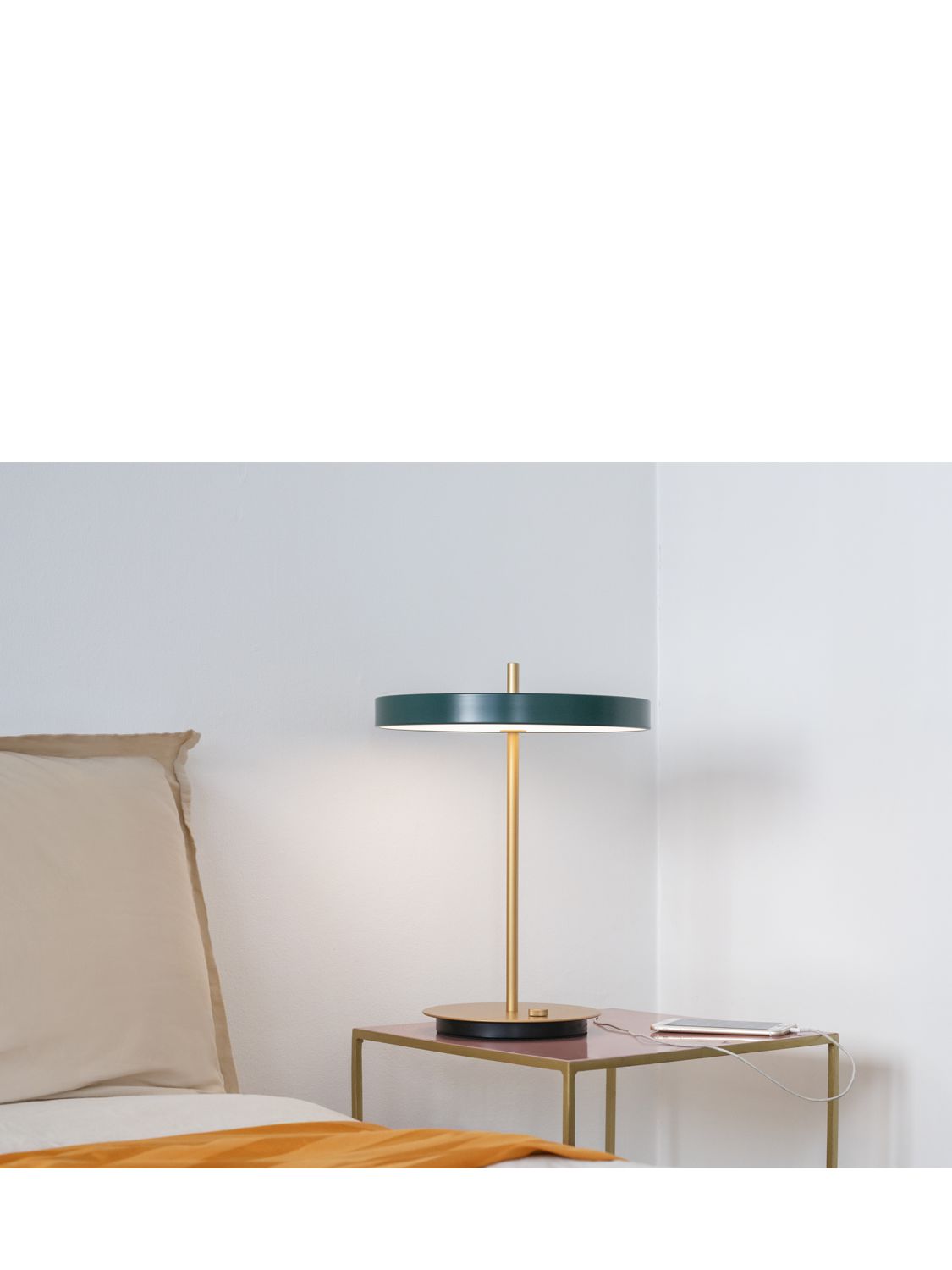 Shop Umage Asteria Table Lamp In Forest Green