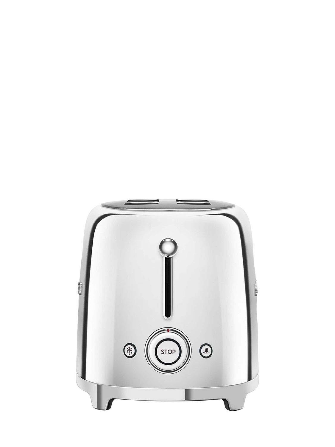 Shop Smeg Inox 2x2 Toaster In Silver