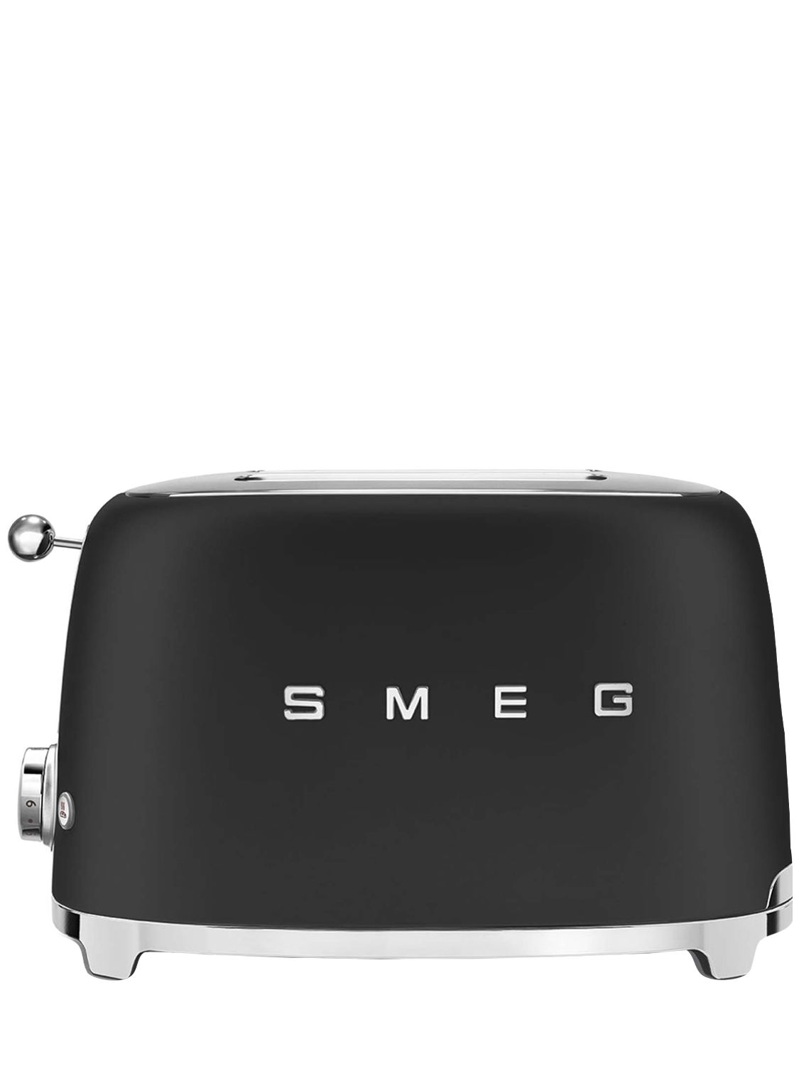 Smeg Nero 2x2 Toaster In Black