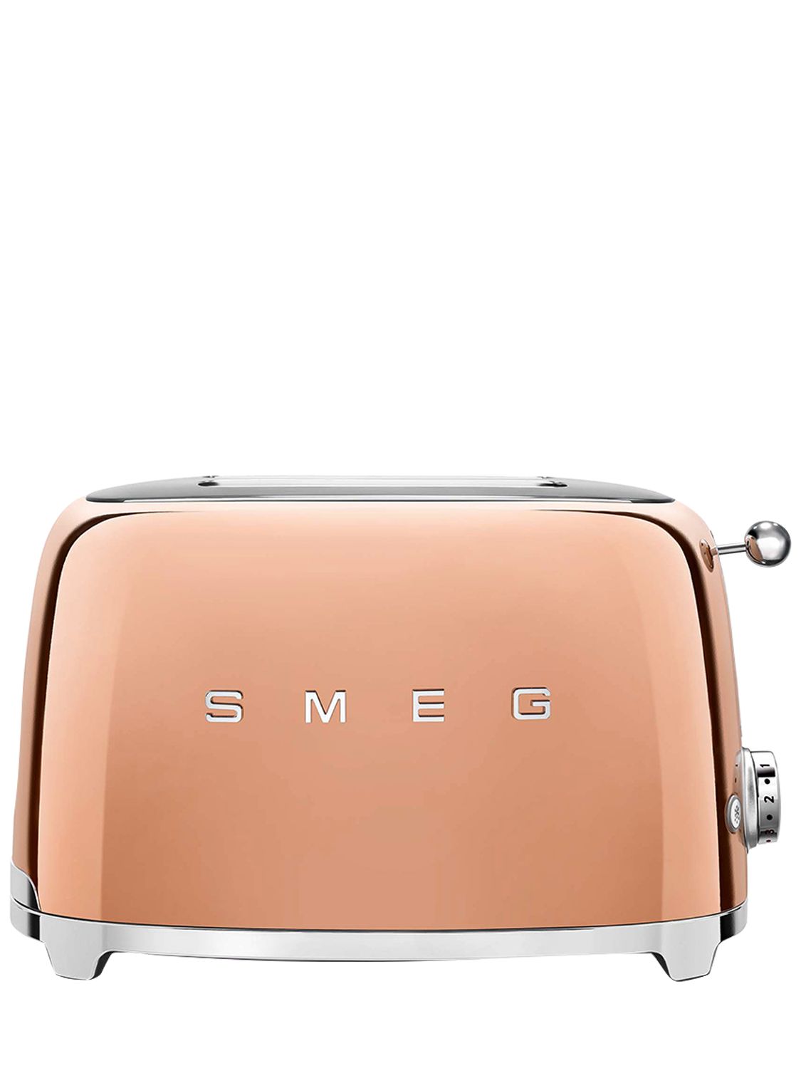 Smeg Oro Rosa 2x2 Toaster In Pink